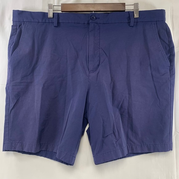 Vineyard Vines Other - Vineyard Vines Performance Shorts Mens 42 Navy Blue Flat Front Stretch Golf
